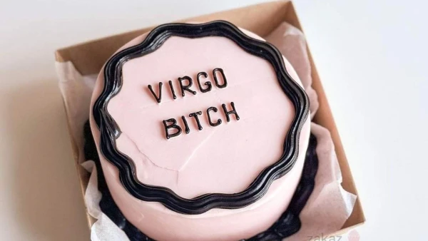 Бенто - торт "Virgo Bitch"